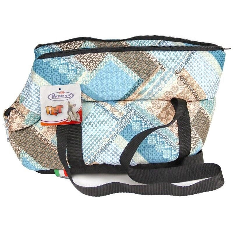 BORSA PORTATILE SEMIRIGIDA PER ANIMALI CANE GATTO 35 X 20 X 20 CM