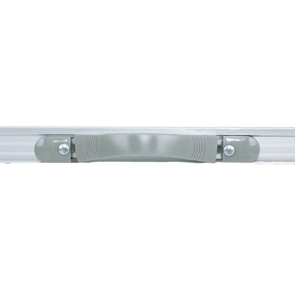 Tavolo da campeggio pieghevole ARES in alluminio grigio dimensioni 70x60x50 cm