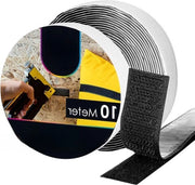 Nastro adesivo self-adesivo 10 Metri Nero - 20 mm Largo - Nastro adesivo extra resistente self-adesivo