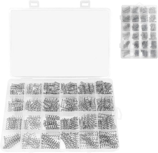 Set di stampanti - 420 pezzi - 24 misure - versatile - assortimento di piani elicoidali
