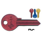 CHIAVI PER CILINDRI CORBIN 5 SPINE GRANDI CB5U- - CB5U DX ultralite gialle - 10 pezzi SILCA