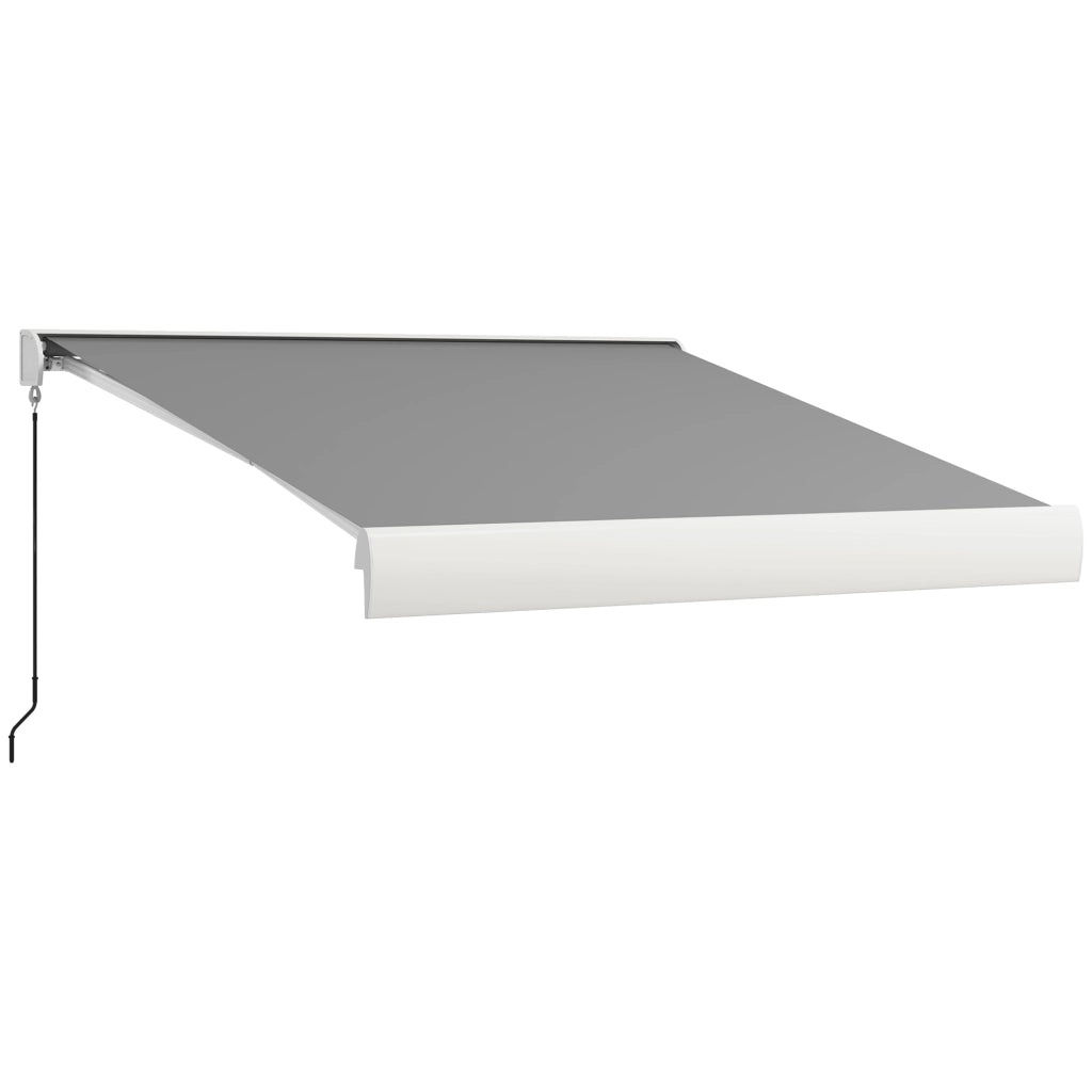 Tenda da esterno motorizzata ¨C zephmum ¨C grigio chiaro 3x2.5m