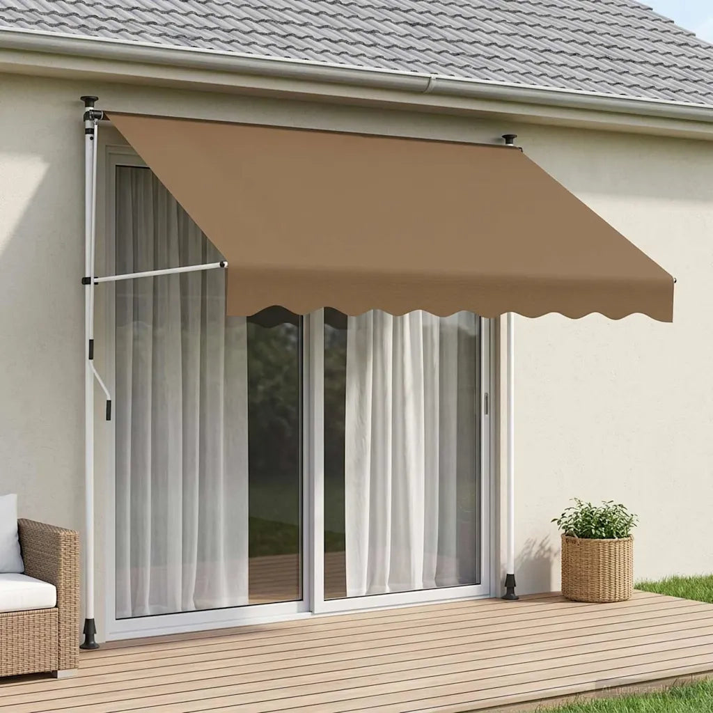 Tenda retrattile manuale Beige 350 cm 42037035