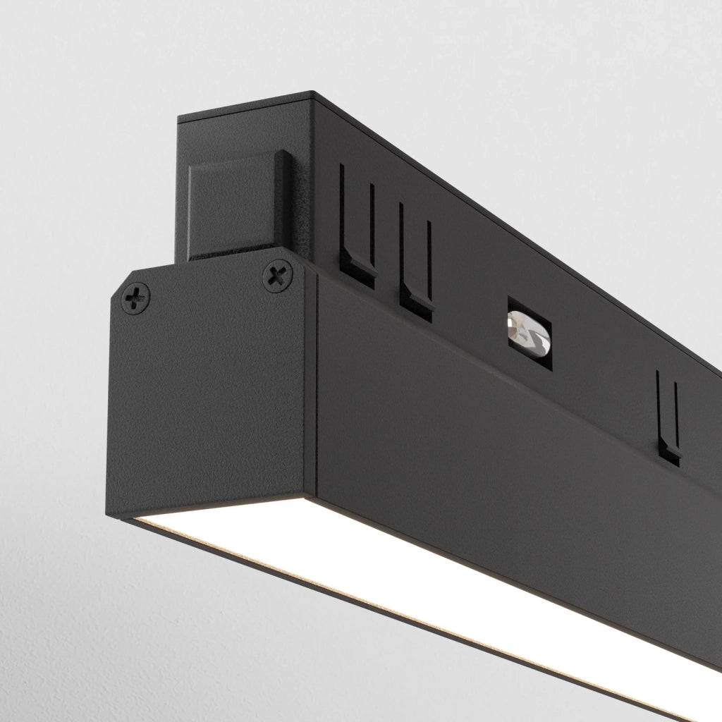 Maytoni Lampada Da Binario Moderna Exility Basis 1 Luce LED Integrato Nero Metallo