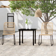 Set Mobili da Pranzo da Giardino 3 pz Rovere cod mxl 34660