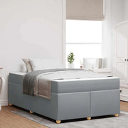 Struttura del letto Grigio chiaro 120 x 200 cm Tessuto