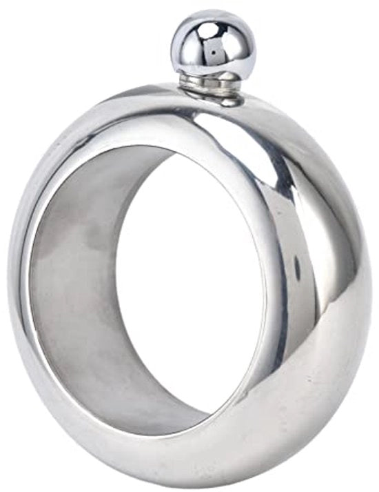 Bracciale per polso con maniglia in acciaio inossidabile resistentente all'ossidazione, adatto per whisky.