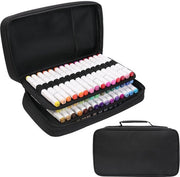 Organizzatore di case per marker 60-vacche, grande case per marker per 60 marker, grande organizzatore per marker, etui per penna e manico