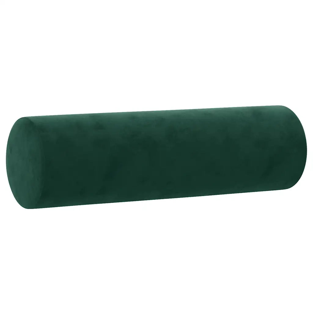 Set di Divani 2 pz con Cuscini Verde Scuro in Velluto 3201996