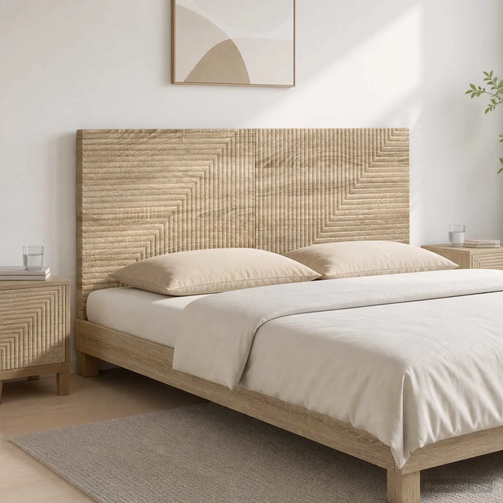 Testiera da Muro HAARLEM Rovere Sonoma Legno ingegnerizzato 896967