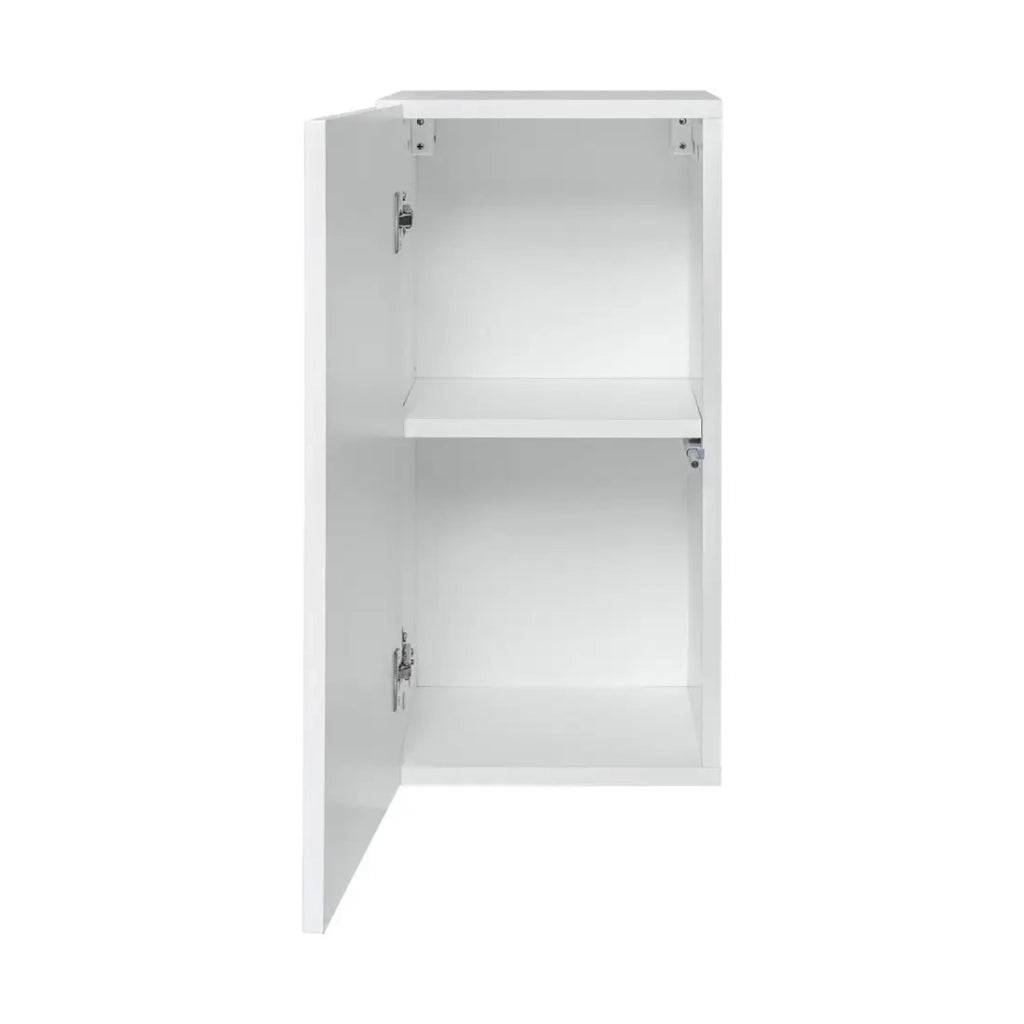 Set di mobili da soggiorno SWITCH XXII – LED – Bianco e Rovere – Design sospeso