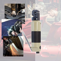 Punzonatrice lamiera ad aria compressa, matrice 5 mm e piegatura 13 mm