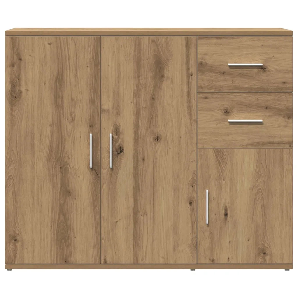 Credenza | Madia | Buffet da pranzo | Armadio da pranzo Artisan Rovere 91x29,5x75 cm Legno ingegnerizzato