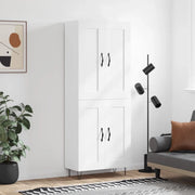 Credenza Bianca 69,5x34x180 cm in Legno Multistratocod mxl 78047