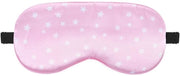 Slaapmasker in Seta con Cinturino Regolabile per Bloccare la Luce, Occhiali da Sonno in Seta Rosa