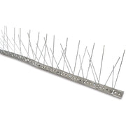 DISSUASORI PICCIONI UCCELLI VOLATILI ACCIAIO INOX FLESSIBILE 1mX2,7cm VERDELOOK 904/1