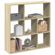 Libreria Divisorio-Scaffale per Libri-Mobile di Stoccaggio Rovere Sonoma 102x29x103,5 cm in Truciolato