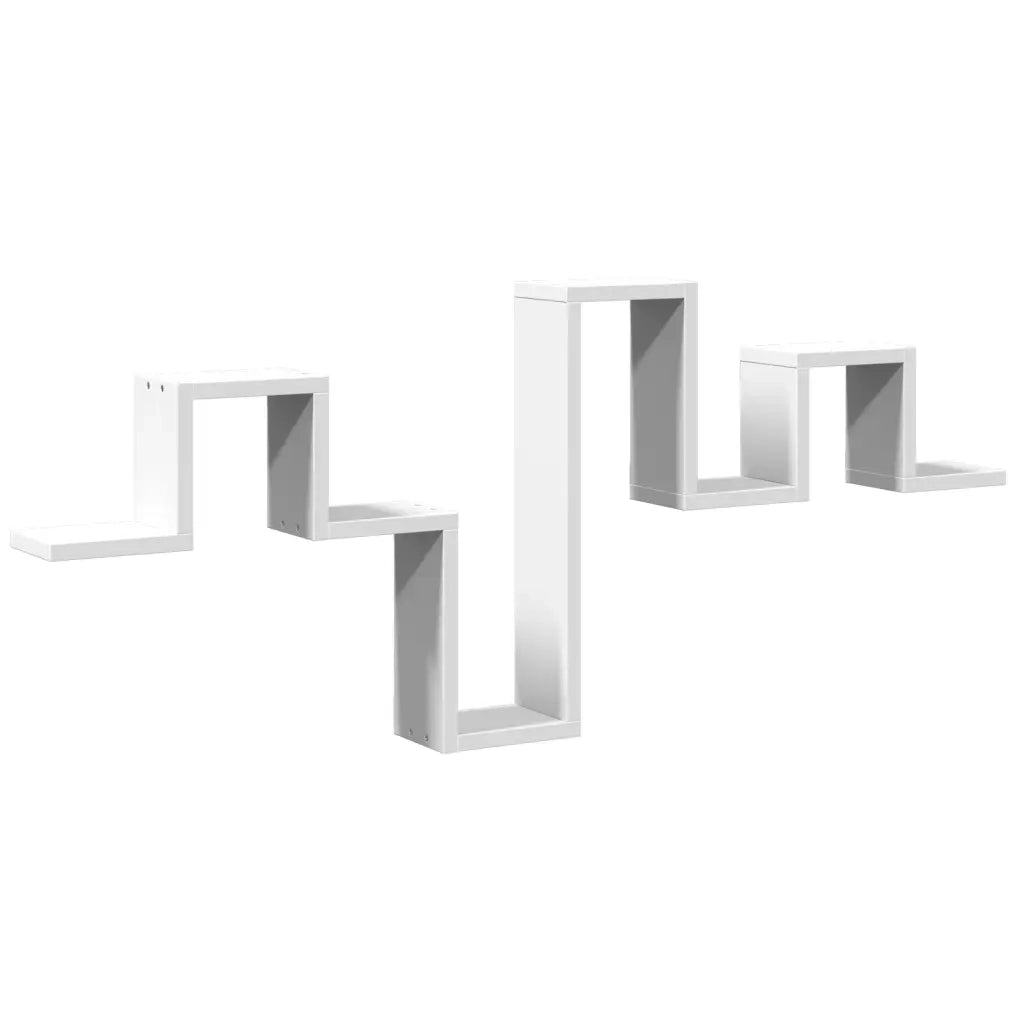 Scaffale a parete | Ripiano a parete | Mensola a parete Bianco 104,5x10x43 cm in Legno Multistrato