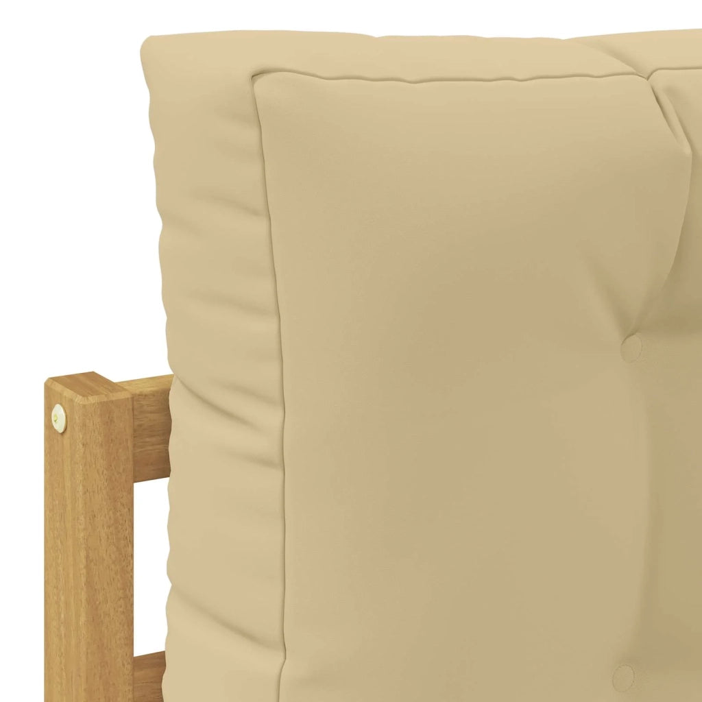 Divano centrale per esterno Poliestere Bianco CFW2471975