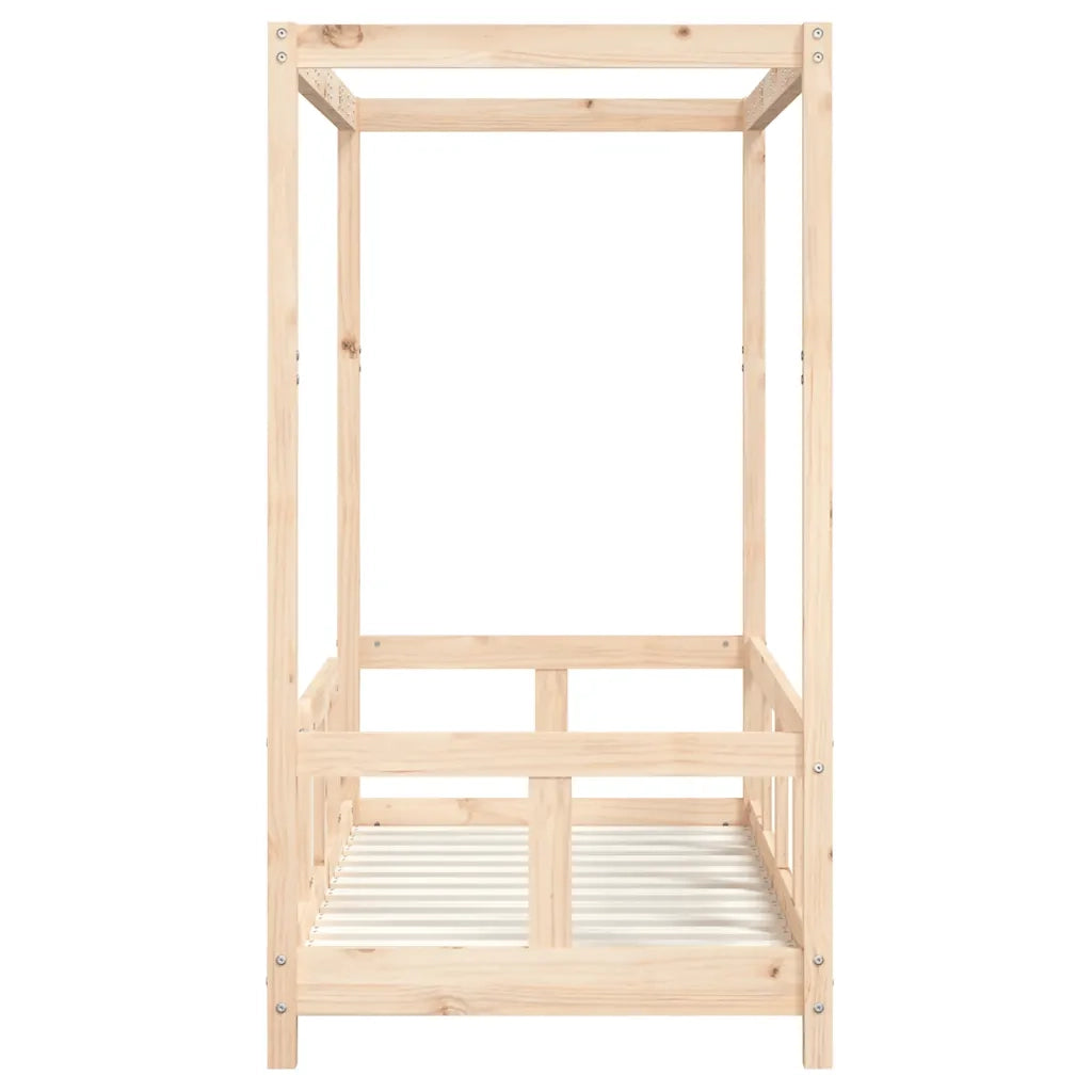 Giroletto per Bambini | Letto Infantile | Lettino 70x140 cm in Legno Massello di Pino