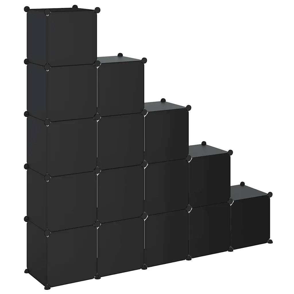 Organizzatore Portaoggetti con 15 Cubi Trasparenti in PP CFW5999289