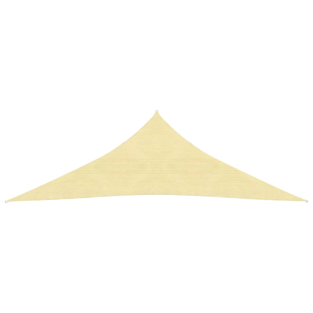 Vela ombreggiante/ombrellone 160 g/m² 4 x 4 x 5,8 m HDPE beige 02_0008981