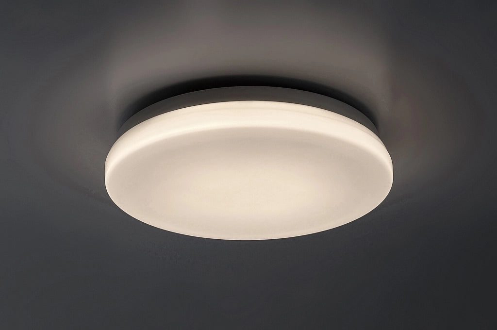 Plafoniera esterna bianca Rabalux Lowar Ø24 12W CCT IP44