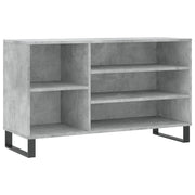 Scarpiera mobiletto portascarpe mobile per ingresso/corridoio/soggiorno 102 x 36 x 60 cm legno ingegnerizzato grigio 02_0021791