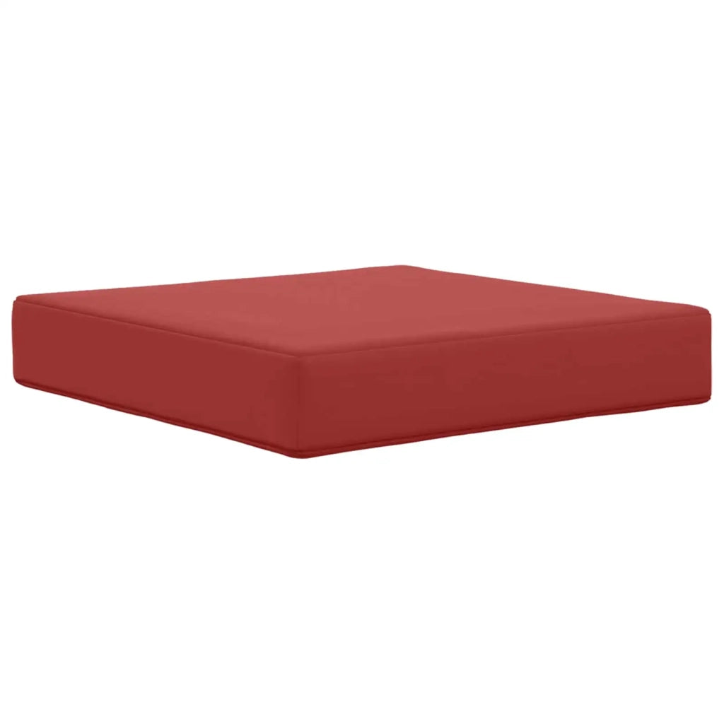 Cuscino per divano da esterno 3 pcs Rosso vino Poliestere