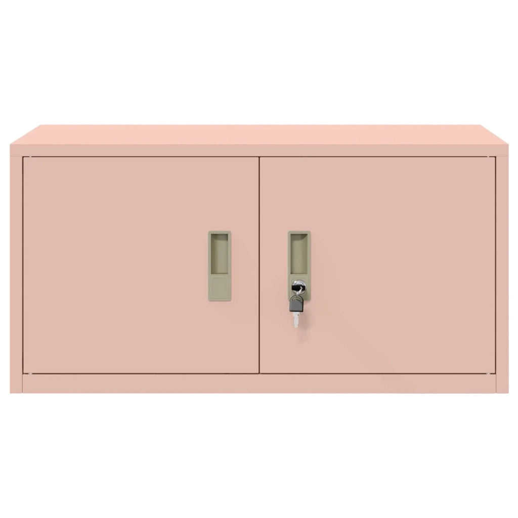 Armadio Rosa 80 x 40 x 40 cm Acciaio 891671