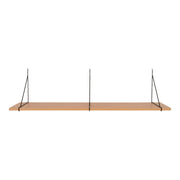 Mensola Chiba, Marrone, Truciolare Melaminico, 29x120x31 cm