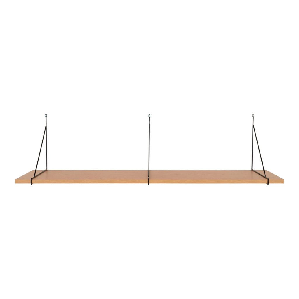 Mensola Chiba, Marrone, Truciolare Melaminico, 29x120x31 cm