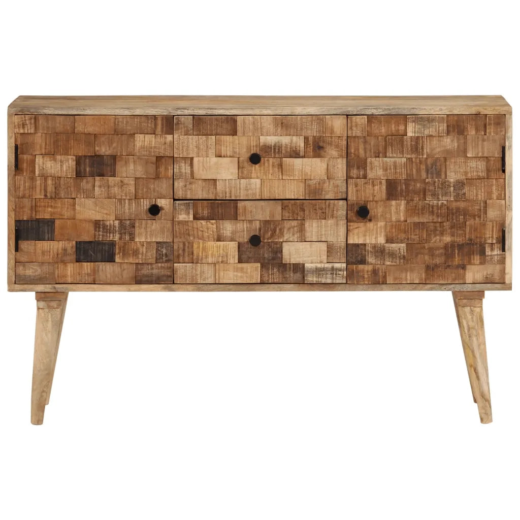 Credenza 110x30x70 cm in Legno Massello di Mango 376063