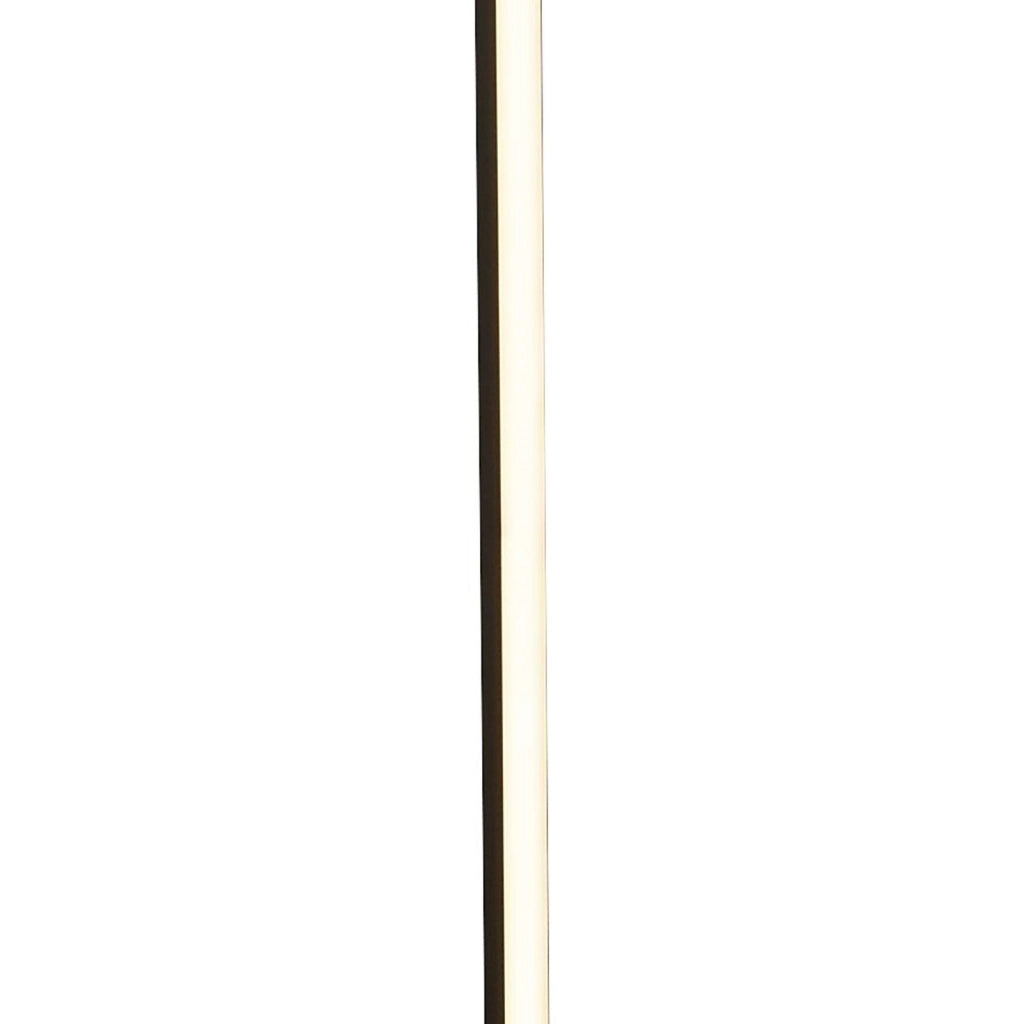 Piantana Moderna Tribeca Acciaio Bianco Policarbonato Nero Led 17,7W Cct