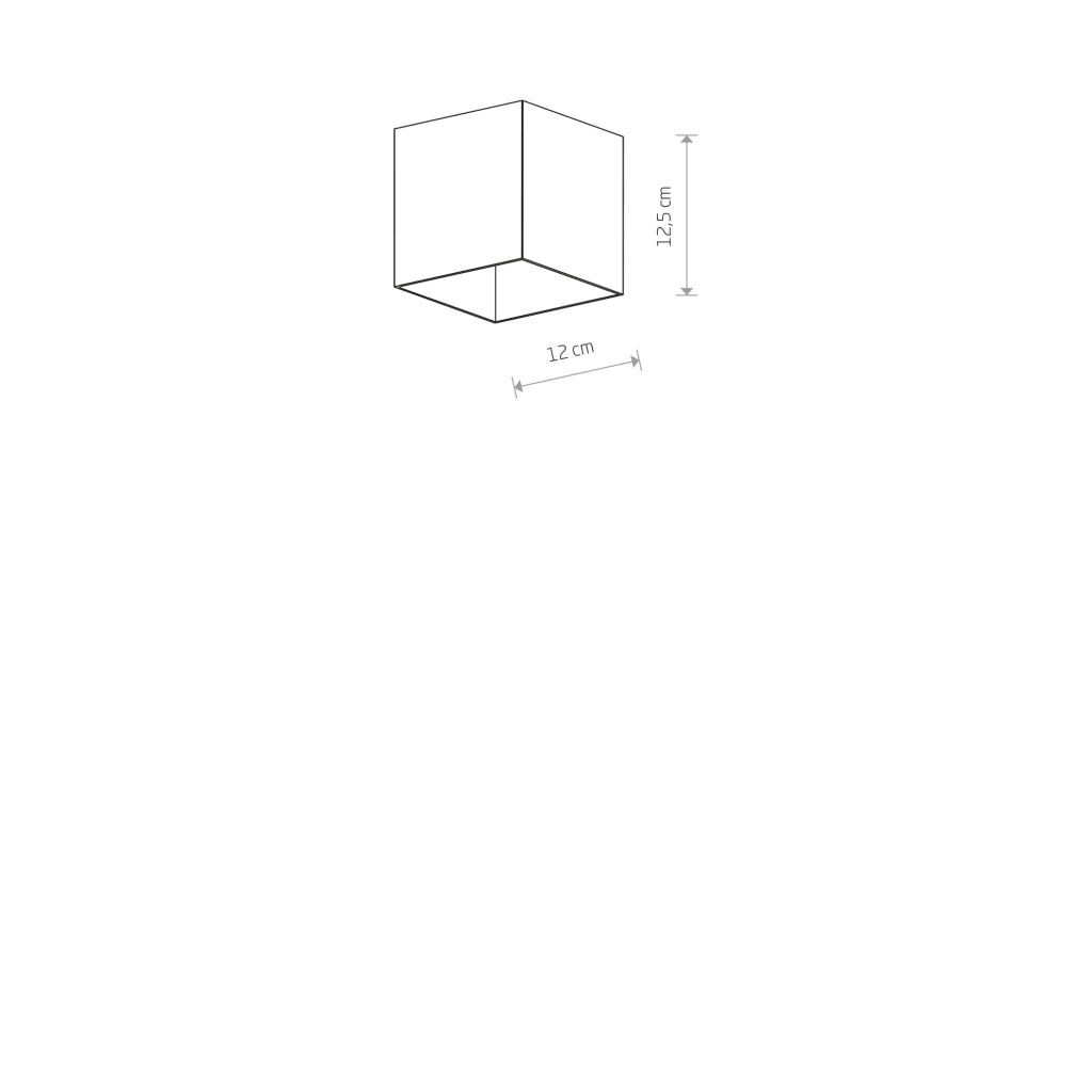 Spot soffitto Nowodvorski COBBLE 7791 bianco alluminio