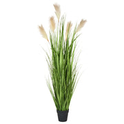 Pianta artificiale in vaso Verde e nero Materiale foglie di plastica 130 cm Accessorio decorativo per interni