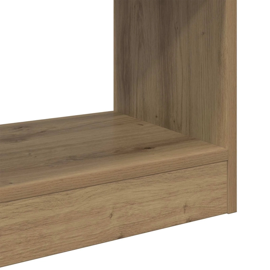 Armadio per Libri rovere artigianale 37 x 30 x 103 cm
