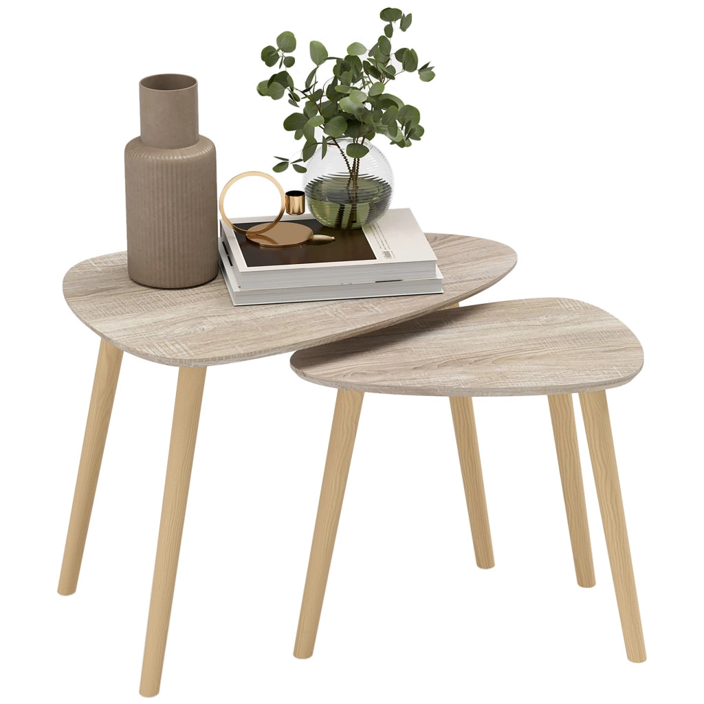 Tavolino da caff¨¨ design scandinavo ¨C Minimal ¨C legno naturale