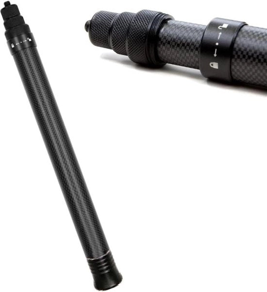 Astuccio di montaggio per selfie a fibre di carbonio da 15m per GoPro 9 8 7 e compatibile con Insta360 One X3 e One X2