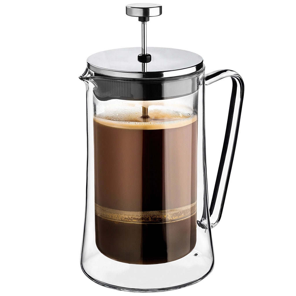 KADAX - Caffettiera a pistone da 1 litro con caraffa in vetro da 1000 ml.