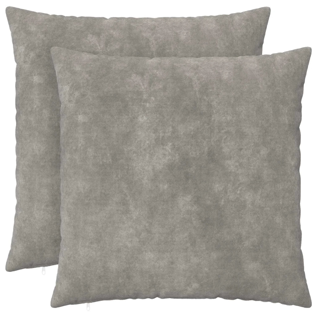 Federa 2 pcs HEERLEN Grigio Chiaro 65 x 65 cm 913001