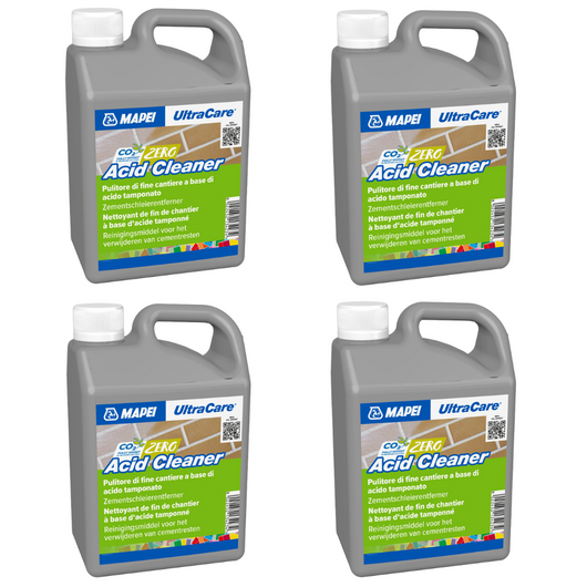 Pulitore liquido concentrato acid cleaner per residui cementizi tanica 1 litro *** pezzi 4 pz, confezione 1