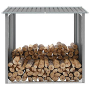 Capannone da Giardino in Acciaio Zincato 172x91x154cm Grigio cod mxl 120914
