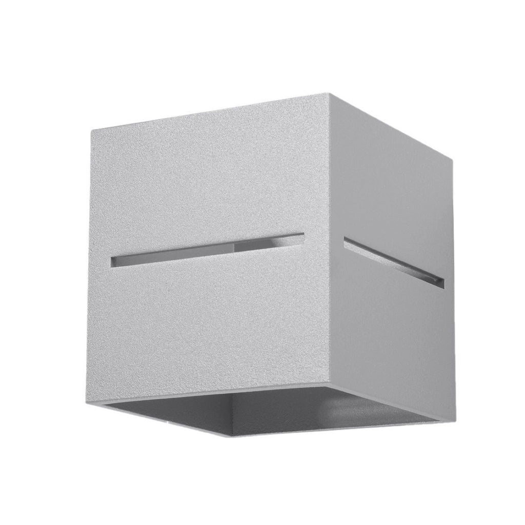 Applique LUPINO grigio alluminio G9 Pure Lume PU.0205