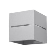 Applique LUPINO grigio alluminio G9 Pure Lume PU.0205