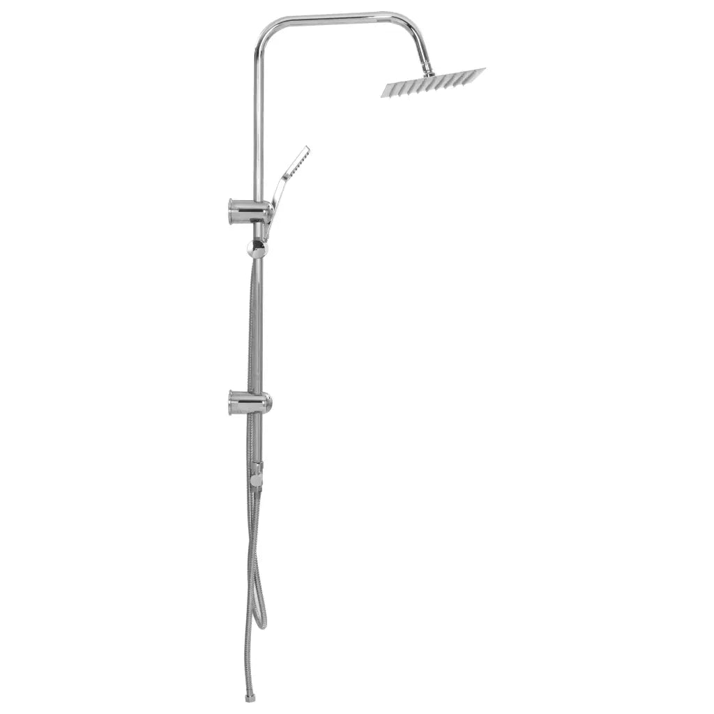 Set per Doccia a Doppio Soffione con Doccetta Acciaio Inox CFW7659189
