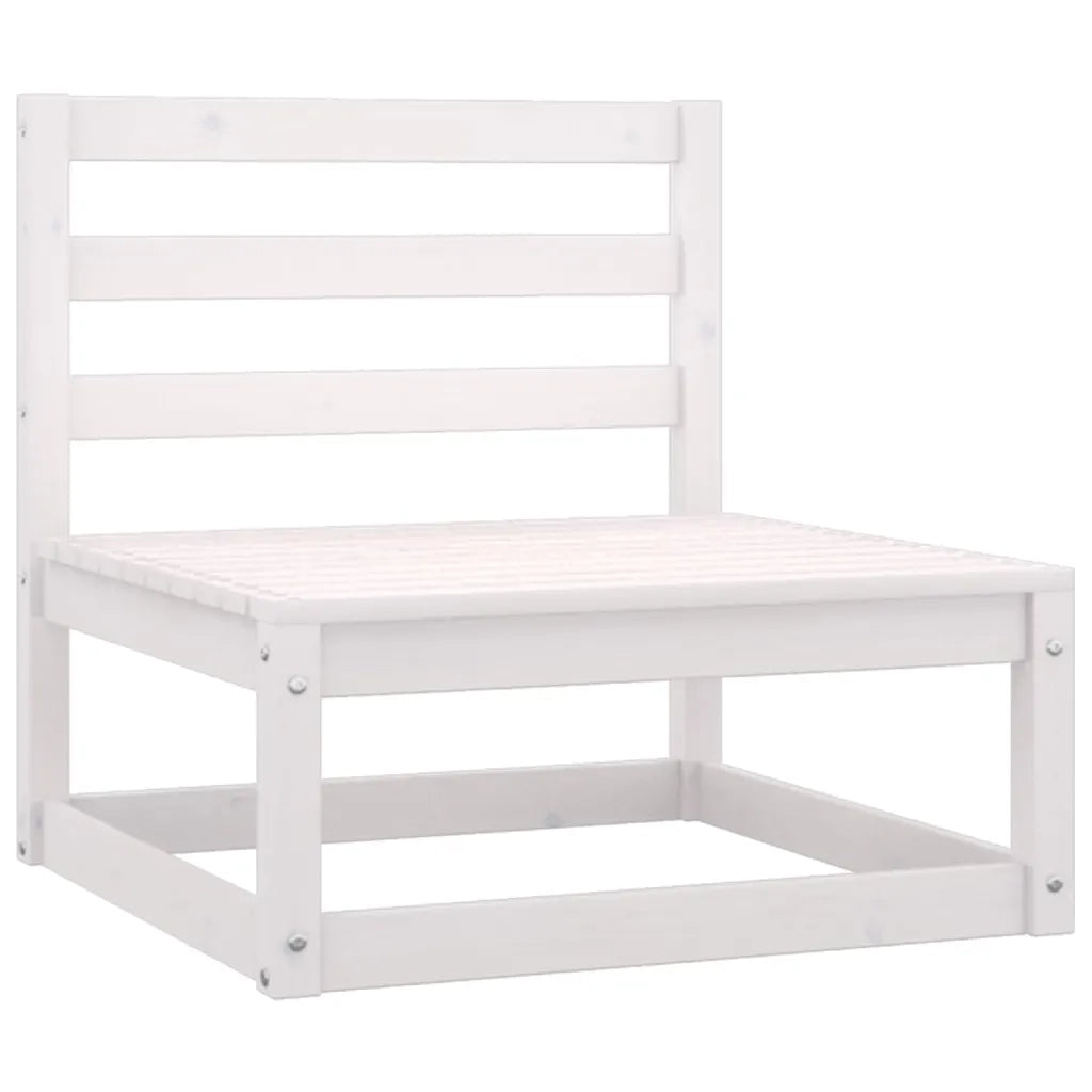 Set Divani Giardino 6 pz con Cuscini in Legno Massello di Pino 3076735