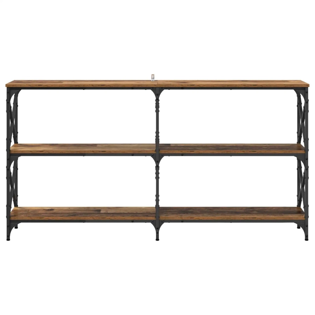 Tavolo consolle Legno vecchio 156 x 28 x 80,5 cm 882784