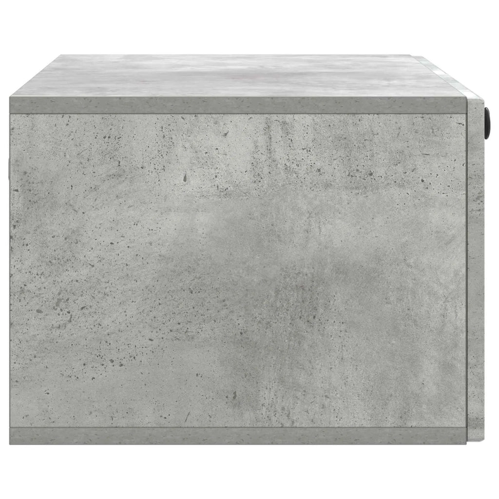Mobile Porta TV da Muro Grigio Cemento 78,5 x 41 x 30 cm