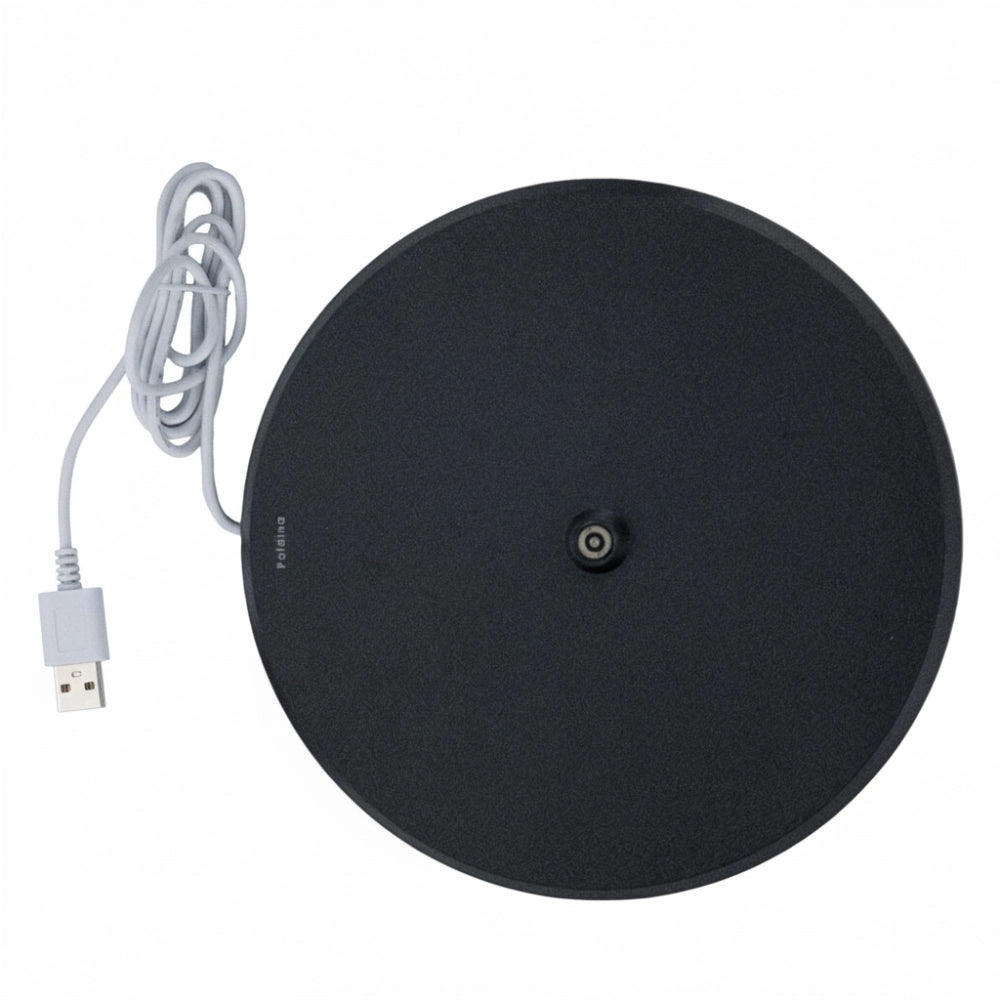 Zafferano Base di Ricarica a Contatto USB-A per Poldina XXL - Wireless, Compatibile, Ricambio, 5V 1A, no spina